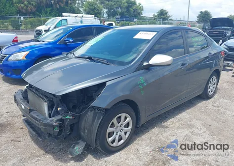 2012 Hyundai Accent Gls from USA, damaged, VIN KMHCT4AE2CU215068
